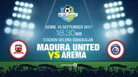 Madura United VS Arema FC (Liputan6.com/Abdillah)
