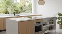 11 Desain Meja Kompor Minimalis yang Bikin Dapur Rumah Jadi Lebih Elegan