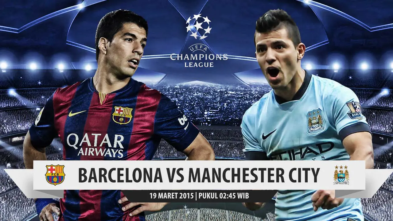 Prediksi Barcelona vs Manchester CIty (Liputan6.com/Yoshiro)
