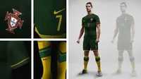 Ini Jersey Tandang Timnas Portugal di PD Brasil