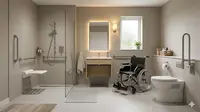 7 Model Kamar Mandi Lansia Anti Licin Sederhana tapi Aman, Bentuk Perhatian agar Lebih Tenang
