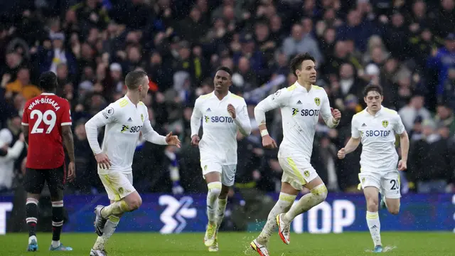Leeds United, Manchester United, Liga Inggris