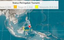 Peringatan Tsunami Dicabut, Gubernur Sulut Instruksikan Pendataan Kerusakan Usai Gempa