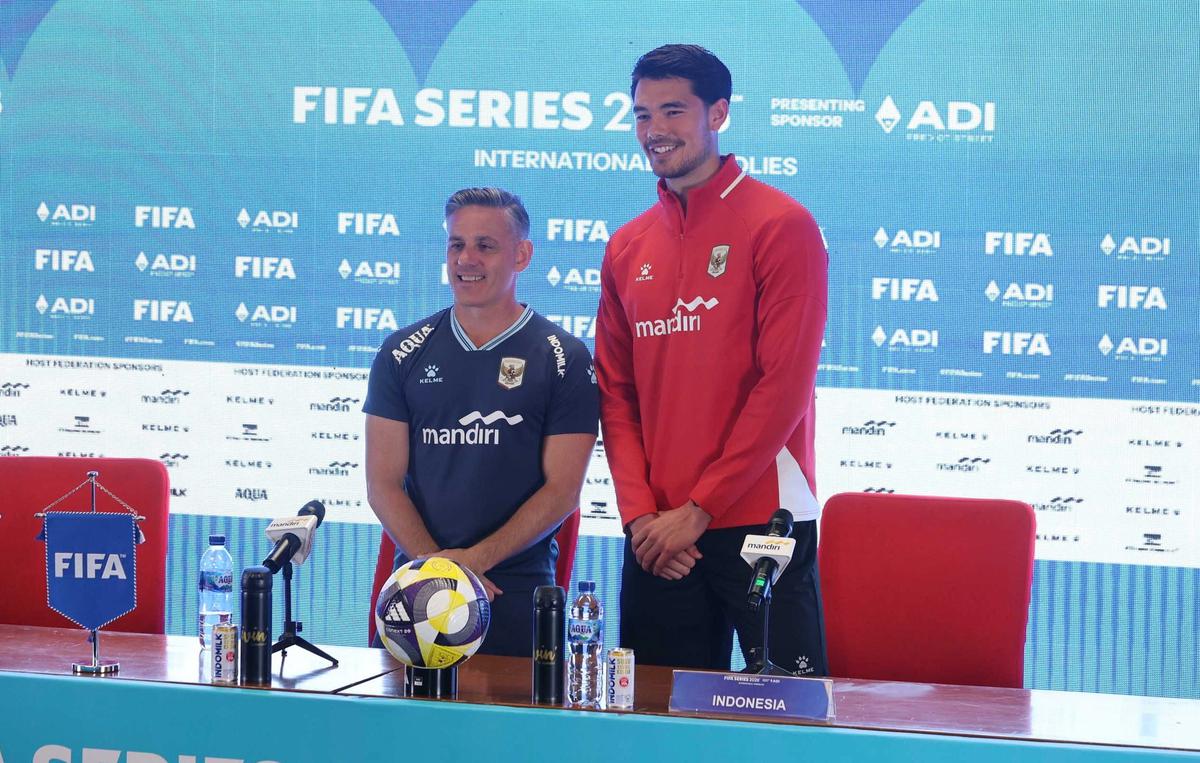 FOTO: Debut Pelatih Baru Timnas Indonesia Hadapi Saint Kitts and Nevis