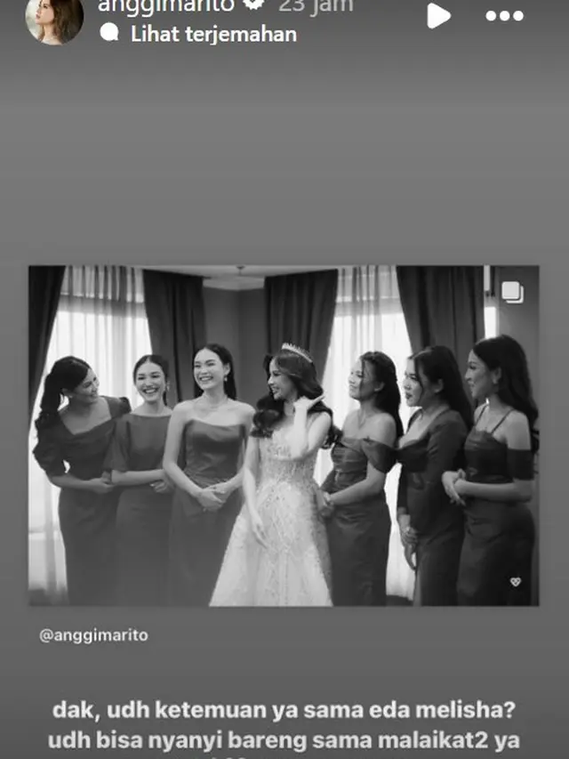 Anggi Marito Kenang Melitha Sidabutar