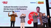 Peluncuran layanan komersial 5G Indosat Ooredoo di Balikpapan, Kalimantan Timur (Foto: Corpcomm Indosat Ooredoo).