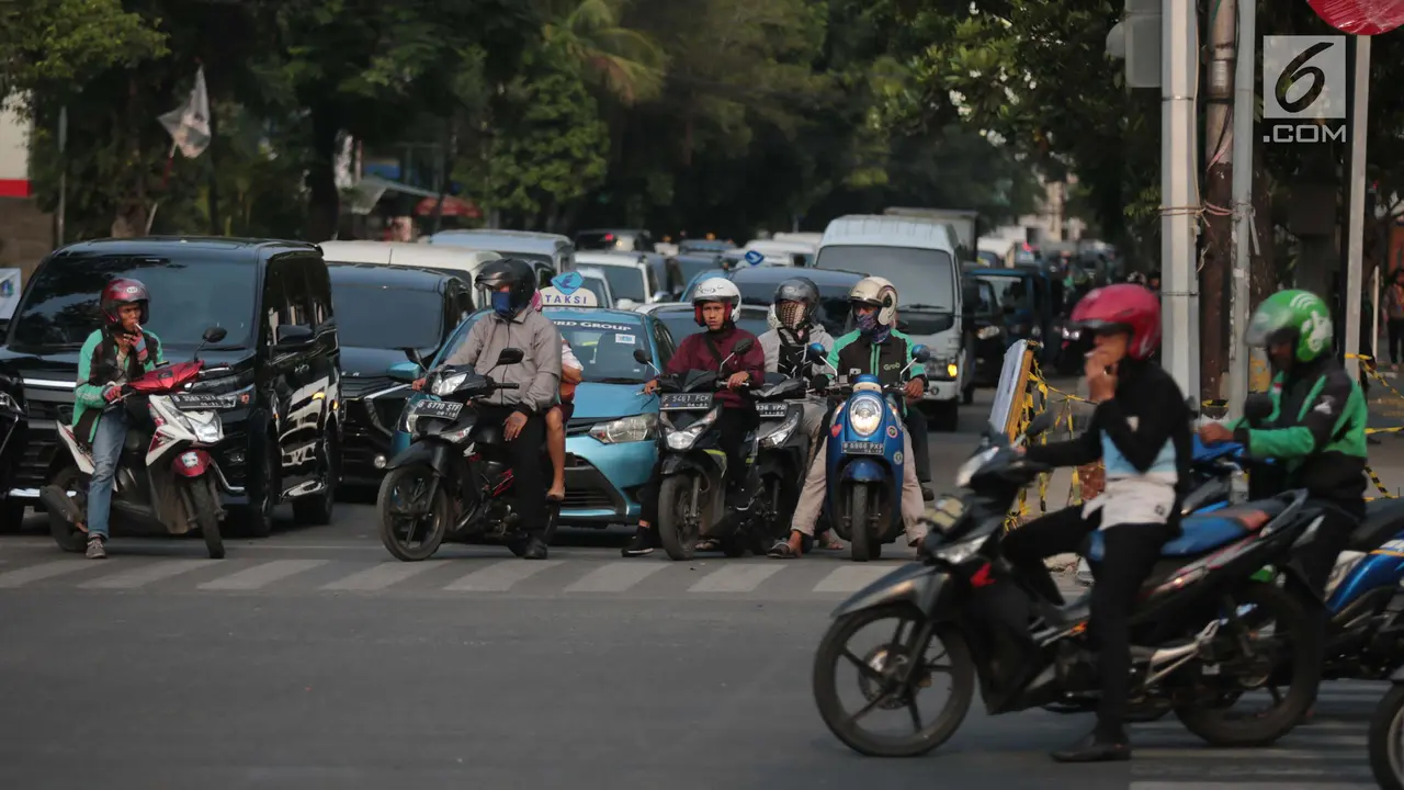 Uji Coba Sistem Satu Arah KH Wahid Hasyim untuk Urai Kemacetan