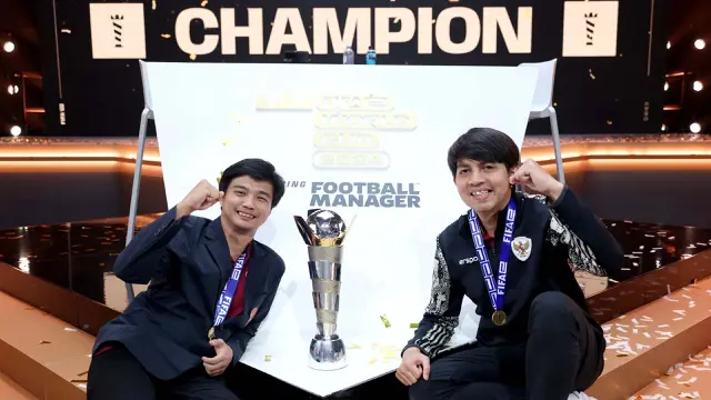Foto: Bungkam Wakil Jerman, Indonesia Juara FIFAe World Cup 2024 Football Manager