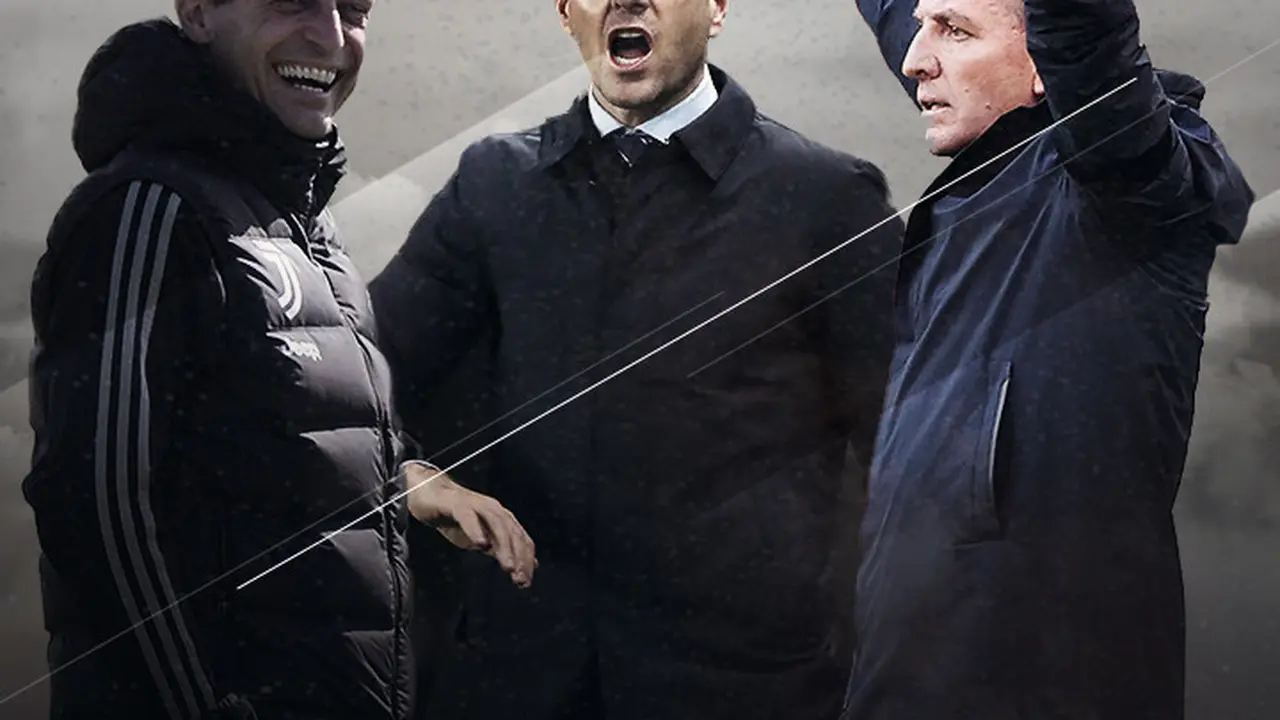 Massimiliano Allegri, Steven Gerrard dan Brendan Rodgers