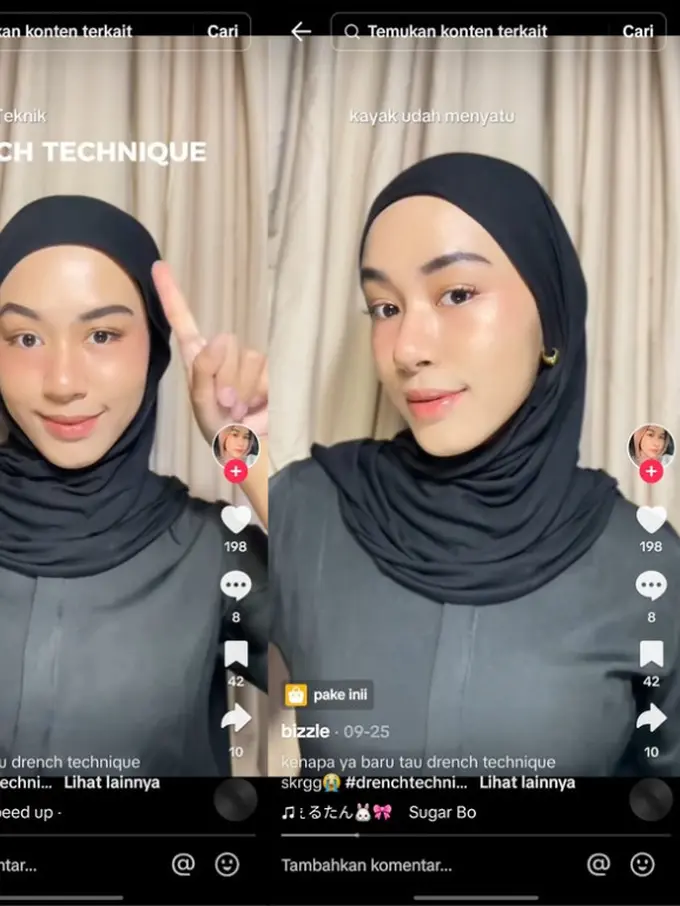 Make Up Awet dengan Drench Technique