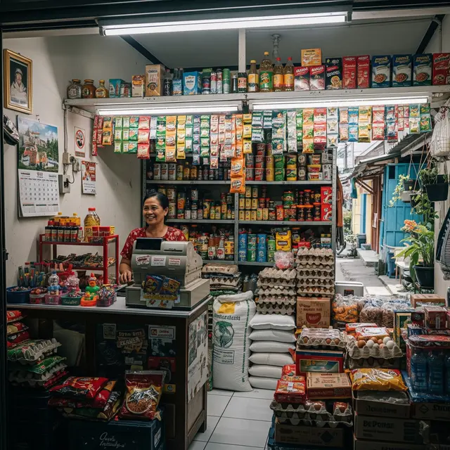 Warung Sembako Skala Kecil