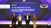 Pengelolaan Bisnis yang Baik Antarkan PERURI Sabet Penghargaan Ganda Top GRC Award 2024