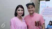 Pasangan selebritis, Glenn Alinskie dan Chelsea Olivia (Liputan6.com/Herman Zakharia)