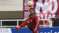 Bek Bhayangkara FC Putu Gede Juni Antara (Liputan6.com/Helmi Fithriansyah)