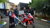 Pemilik pertama Honda CBR1000RR SP di Indonesia (Foto:PT WMS)