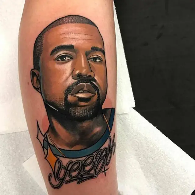 tato wajah artis