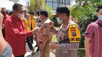 Bamsoet usai bertemu Calon Petahana Gubernur Sulawesi Utara Olly Dondokambey bersama jajaran pengurus Dewan Pimpinan Nasional SOKSI, di Manado, Selasa (17/11).