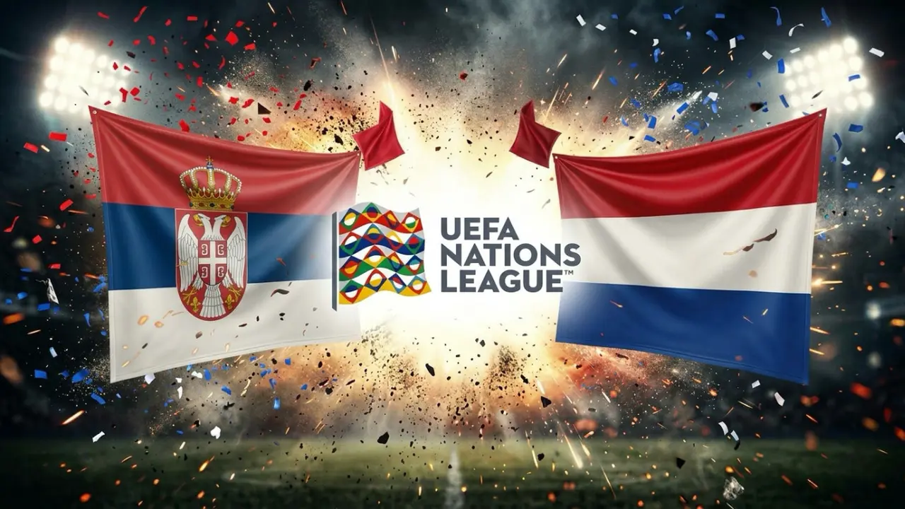 Ilustrasi Serbia Vs Belanda, UEFA Nations League