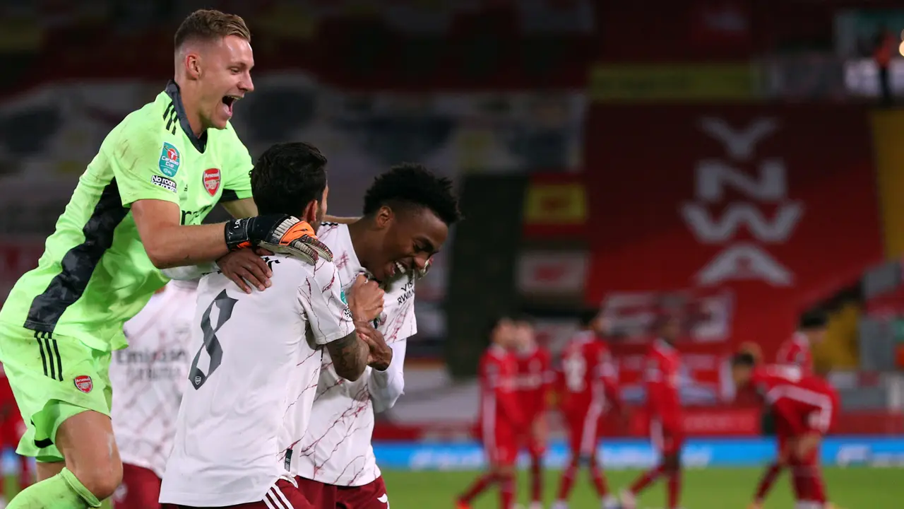 Singkirkan Liverpool, Arsenal Tembus Perempat Final Piala Liga Inggris