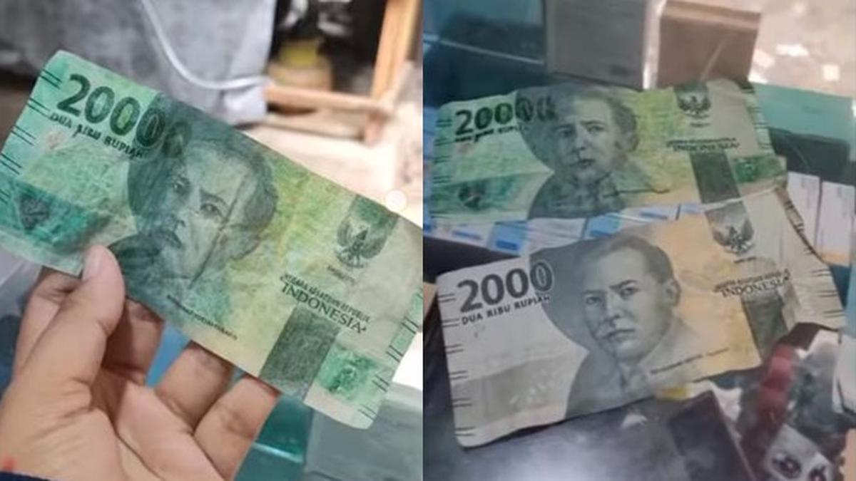 Viral Uang Rp 2 Ribu Diubah Jadi Hijau Bak Rp 20 Ribu, Netizen: Cara ...