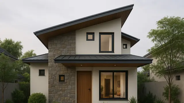 7 Model Tampak Depan Rumah Minimalis 2 Lantai Lebar 6 Meter, Elegan dan Fungsional