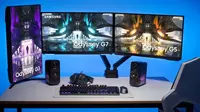 Samsung luncurkan 3 seri baru monitor gaming Odyssey, (Doc: Samsung)