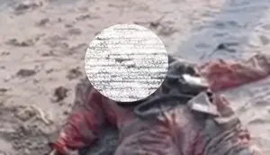 Mayat Tanpa Kepala Mengapung di Pantai Lampung