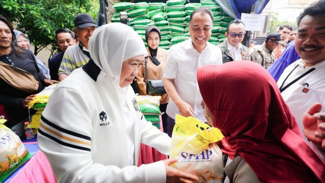 Pemprov Jatim Gencarkan Pasar Murah Sembako, Stabilkan Harga di Wilayah Padat Penduduk