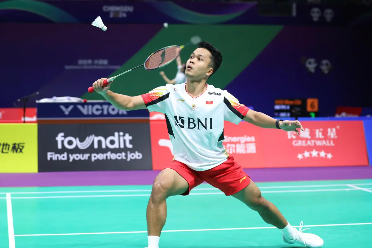 Anthony Sinisuka Ginting - Piala Thomas 2024 - Thomas Cup