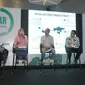 Ketua KABAR dan peneliti Yayasan Pemerhati Kesehatan Publik (YPKP) Indonesia, Dr. drg. Amaliya, MSc. Ph.D (pegang mike) dalam diskusi publik bertajuk "Produk Tembakau Rendah Risiko Sebagai Alternatif Solusi untuk Perokok” di Denpasar, Bali, Kamis (02/08)