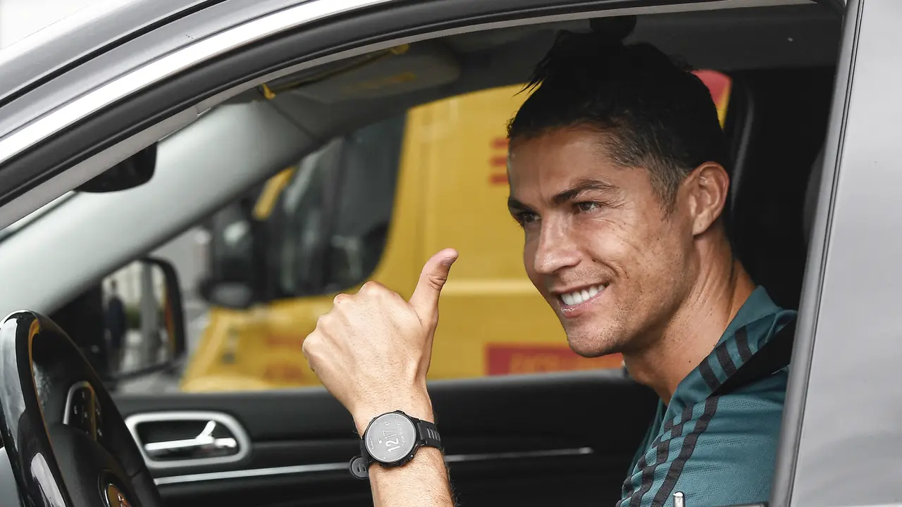 Cristiano Ronaldo Tiba di Pusat Latihan Juventus