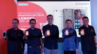 Peluncuran Smartfren Lenovo Vibe K5 Plus. (Liputan6.com/ Jeko Iqbal Reza)