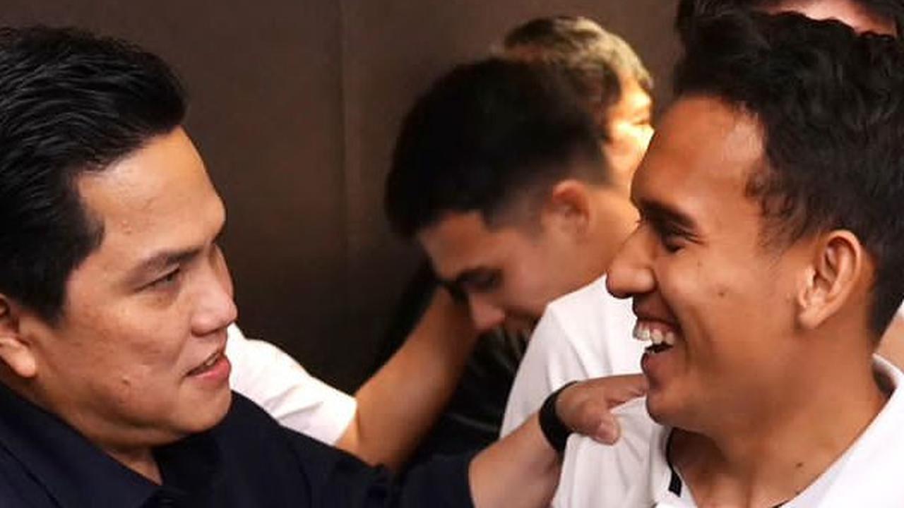 Pesan Ketum PSSI Erick Thohir kepada Pemain Timnas: Berikan yang Terbaik