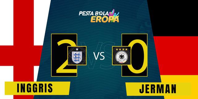 VIDEO: Kalahkan Jerman, Timnas Inggris Melenggang ke Perempat Final Euro 2020