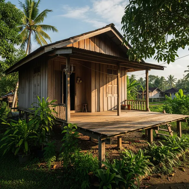 9 Model Teras Rumah Kayu Sederhana yang Cocok untuk Pedesaan, Hadirkan Nuansa Asri