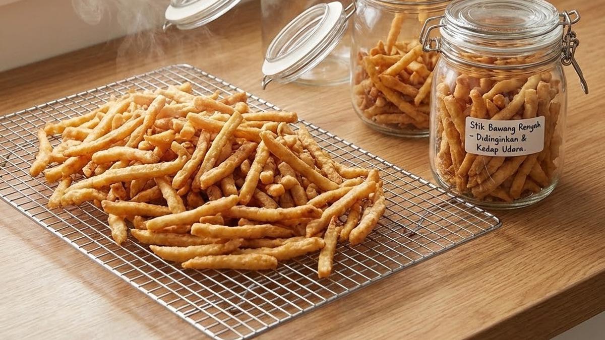 Tips Stik Bawang Tetap Garing dan Tidak Berminyak, Rahasia Renyah ala Penjual