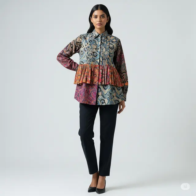 12 Model Kemeja Batik Wanita Formal Modern untuk Tampilan Profesional dan Elegan