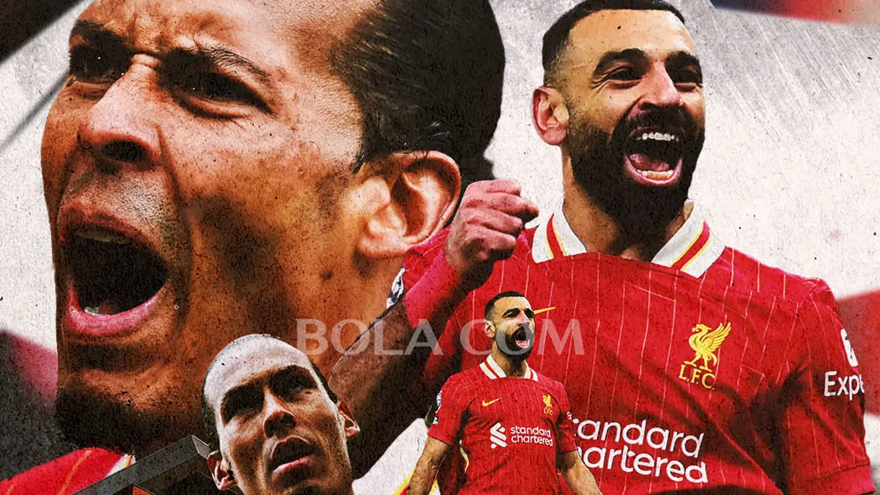 Liverpool - Mohamed Salah dan Virgil van Dijk
