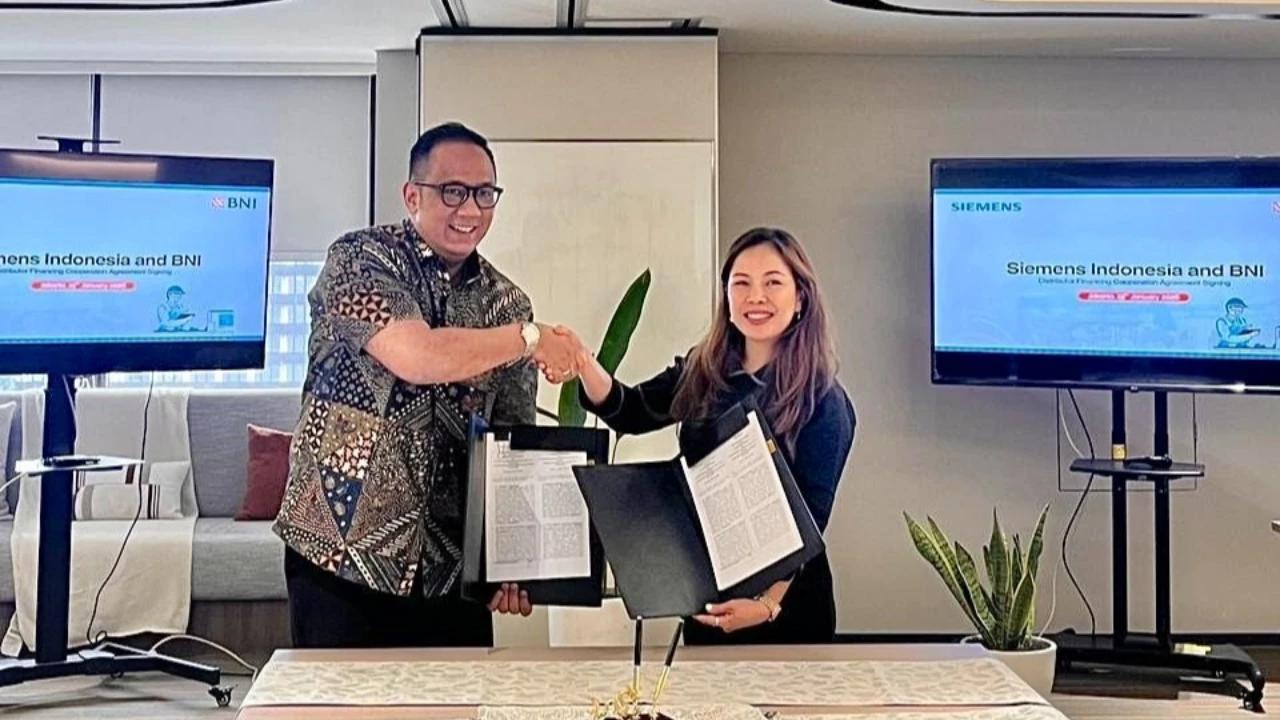 BNI dan Siemens Indonesia Sepakati Pembiayaan Rp300 Miliar untuk Kelistrikan