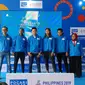 Pocari Sweat resmi menjadi sponsor SEA Games 2019. Perusahaan asal Jepang itu menjadi official isotonic drink pada SEA Games edisi XXX itu. (Bola.com/Zulfirdaus Harahap)