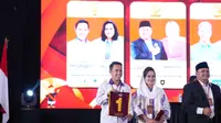 Dapat Nomor Urut 1, Sendi Fardiansyah-Melli Darsa, Siap Bertarung di Pilkada Kota Bogor