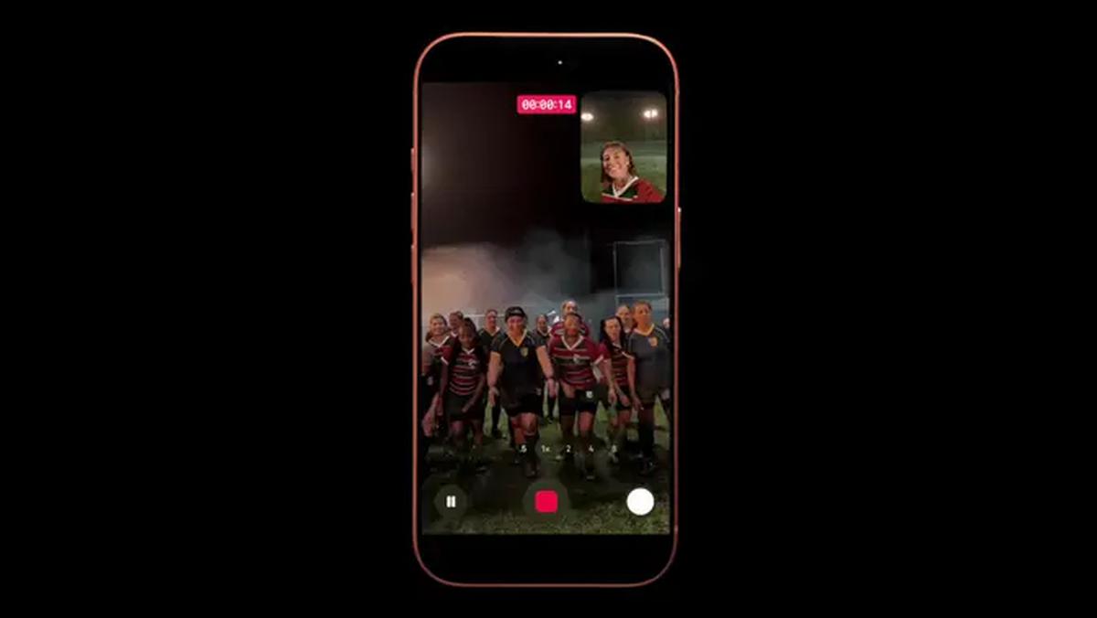 Dual Capture, fitur baru iPhone 17. (Doc. Apple)