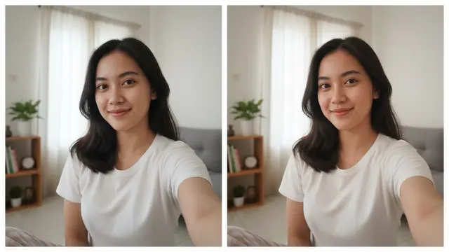 Prompt Gemini AI Terbaik untuk Edit Foto Wajah Selfie agar Glowing dan Natural (created by AI)