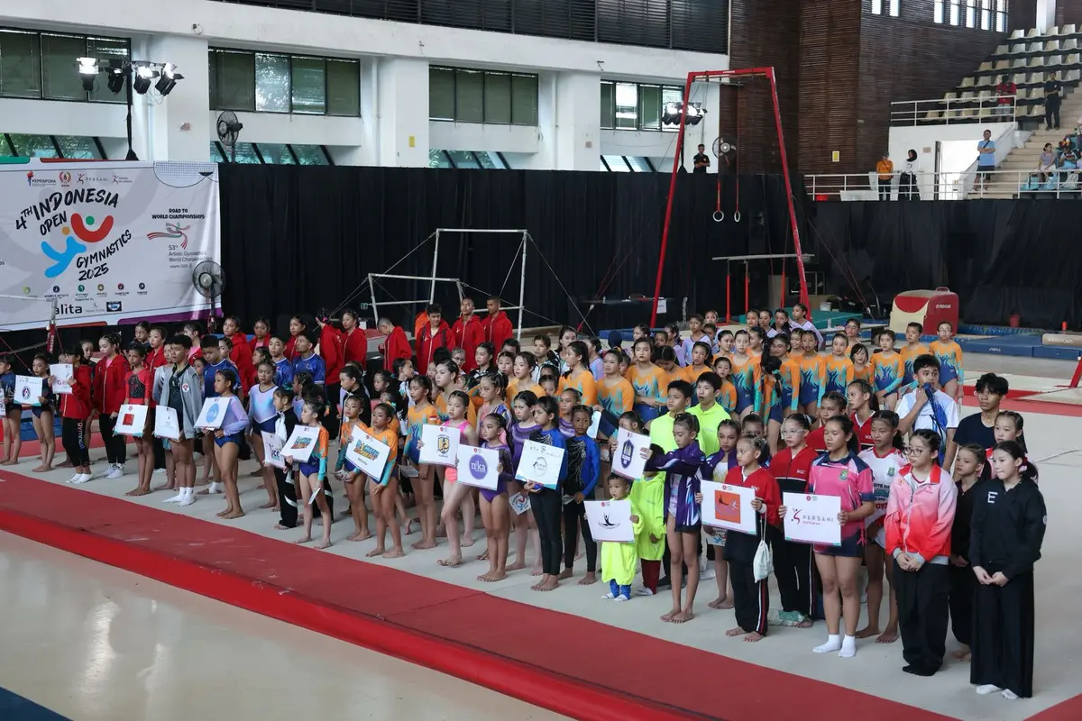 Pembukaan Gymnastics Indonesia Open 2025