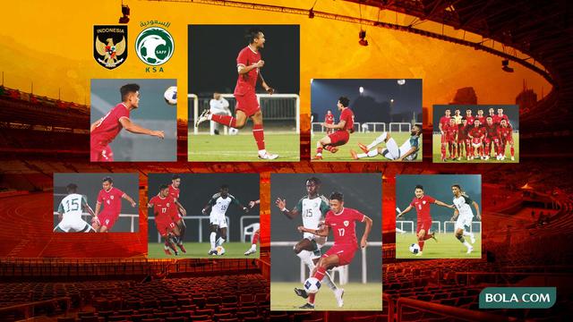 Kolase - Pertandingan Timnas Indonesia U-23 Vs Arab Saudi