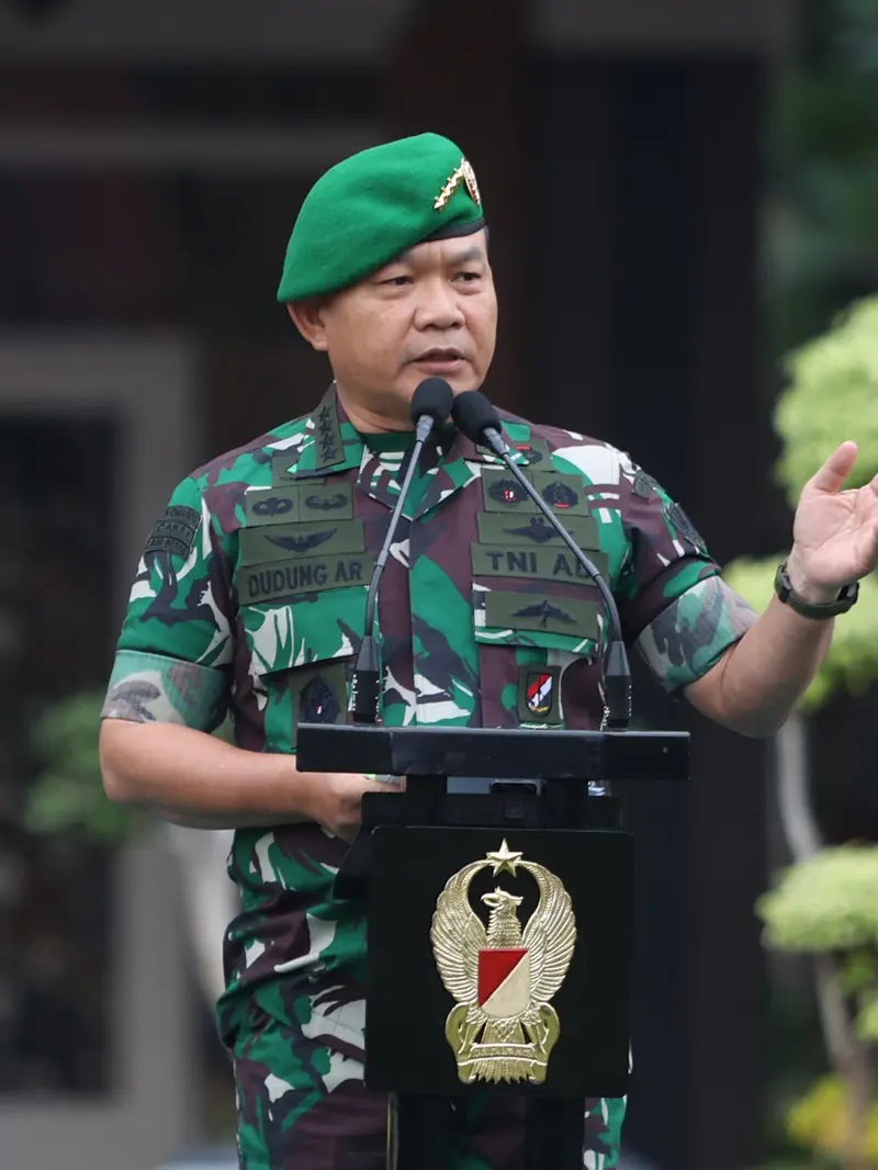 Kepala Staf Angkatan Darat (KSAD) Jenderal TNI Dudung Abdurachman