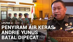 Penyiram Air Keras Andrie Yunus Batal Dipecat