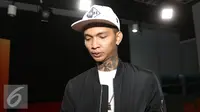 Samuel Alexander Pieter atau yang biasa disapa Young Lex saat menjadi bintang tamu dalam acara Dear Haters di Liputan6.com, Jakarta, Kamis (19/1). (Liputan6.com/Fatkhur Rozaq)