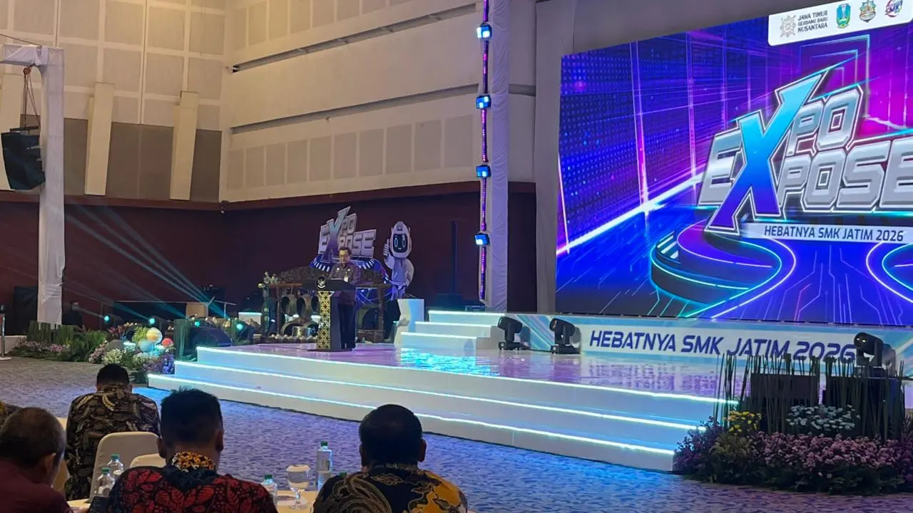 Yusharto saat menghadiri Penganugerahan Innovative Government Award (IGA) 2025 dan Penyerahan Sertifikat Hak Cipta Inovasi Provinsi Jawa Timur yang digelar di Surabaya. (Istimewa)