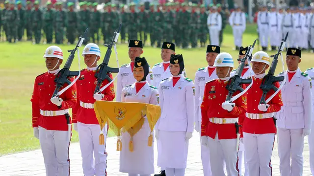 Tari Kolosal hingga Atraksi Dirgantara Meriahkan Upacara HUT ke-80 RI di Banyuwangi